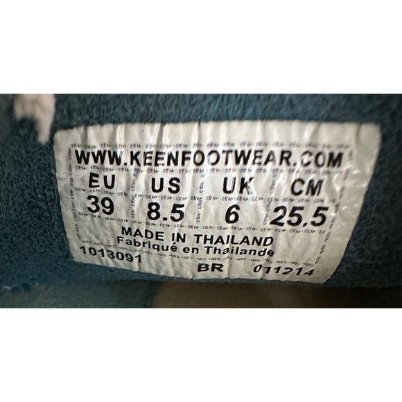 Keen Uneek Womens Paracord Water Sandals Blue Flat Sling back Shoes Flats Sz 8.5 - Picture 8 of 8